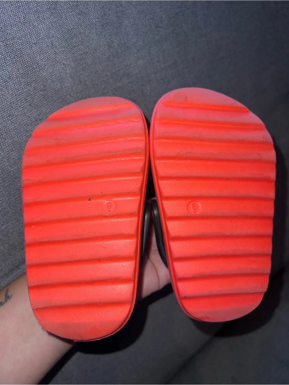 Kids Red Clog Sandals with Character Charm